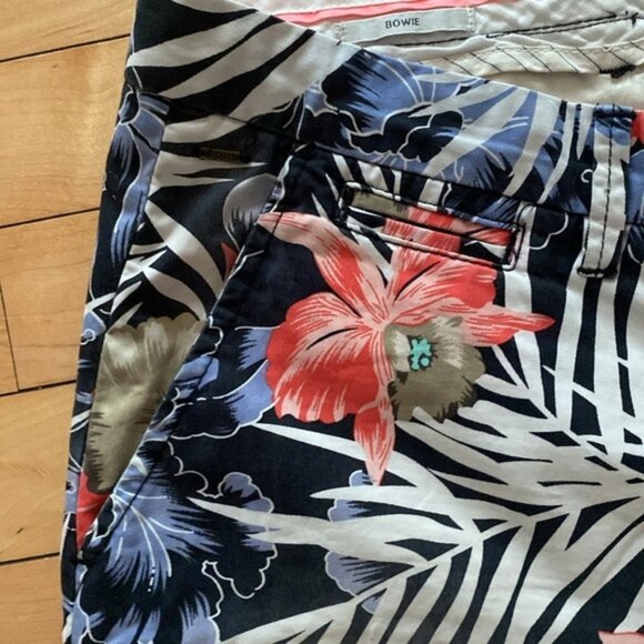 SCOTCH  SODA Bowie Floral straight Leg cotton pants Approximately Si - Picture 9 of 16